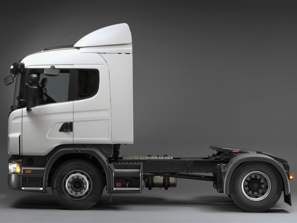 Scania g420 в кабине