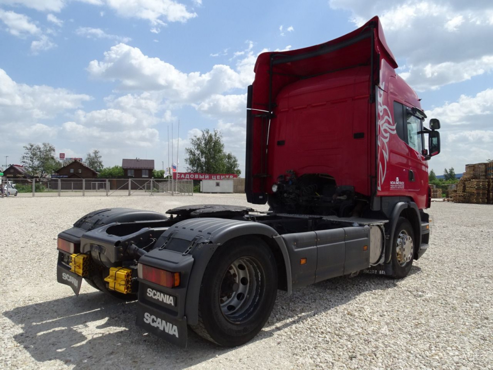 Грузовик Scania g420 белая