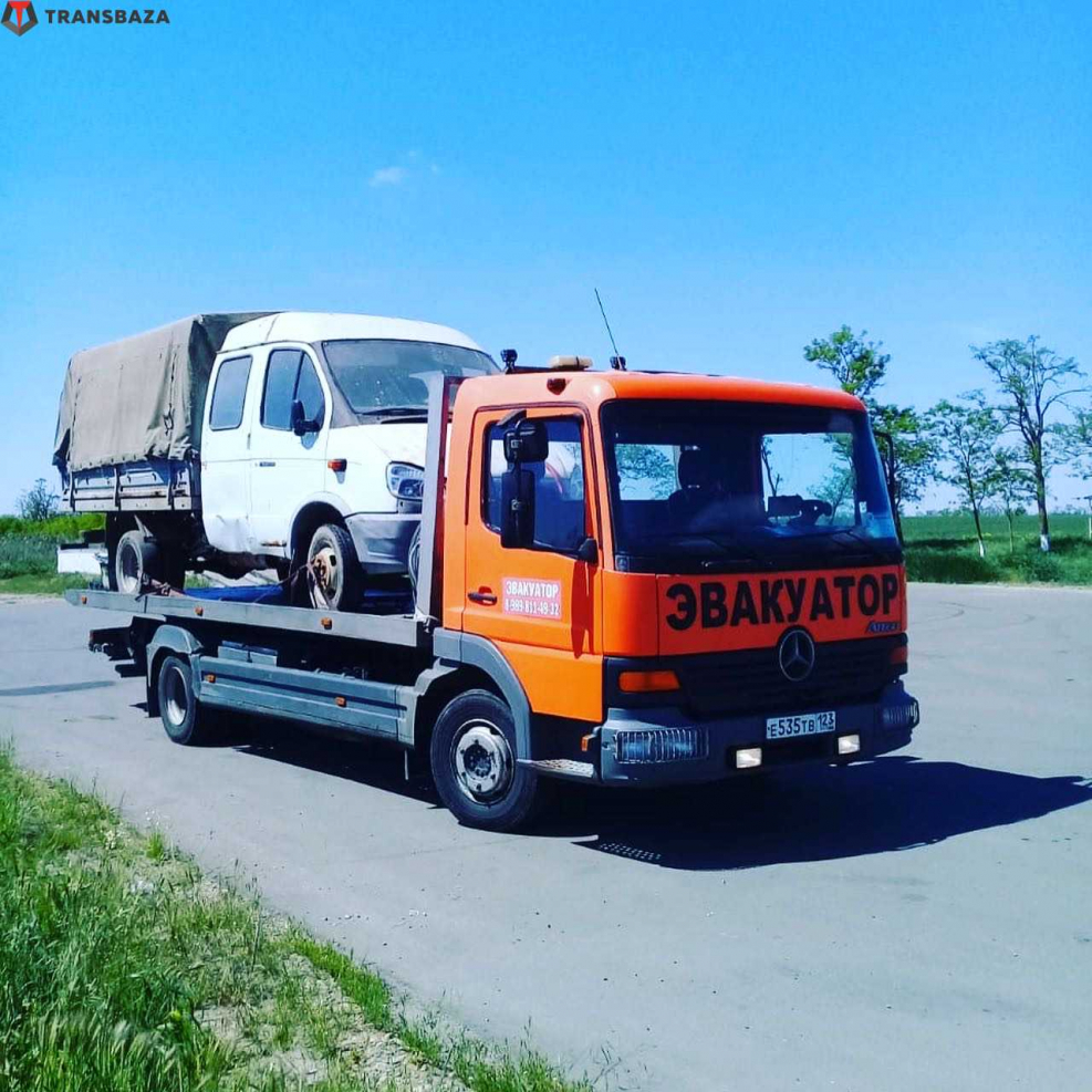 Эвакуатор Мерседес 307