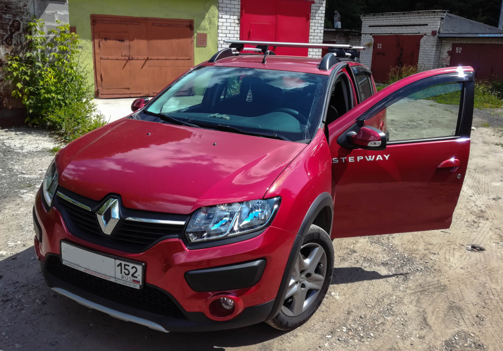 Renault Sandero II Рестайлинг багажник