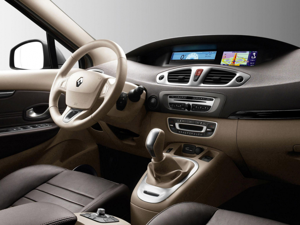 Renault Scenic 3 салон