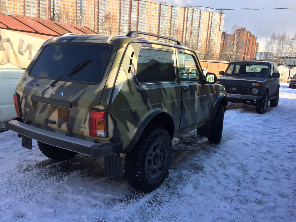 Лада Нива 4х4 кориандр
