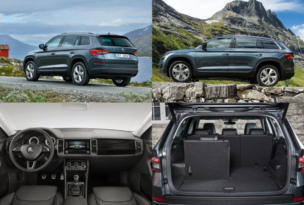 Skoda Kodiak багажник третий ряд