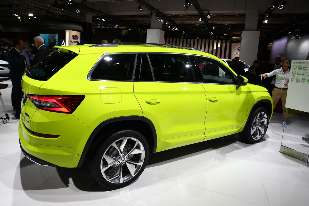 Skoda Kodiaq третий ряд сидений