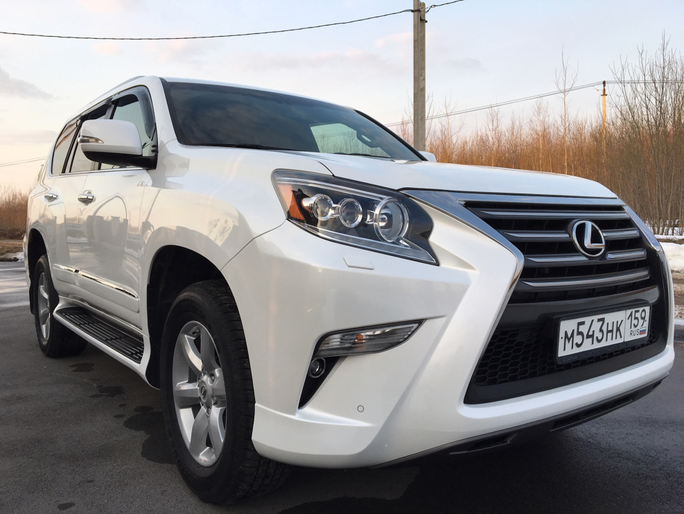 Lexus GS 2013 белый