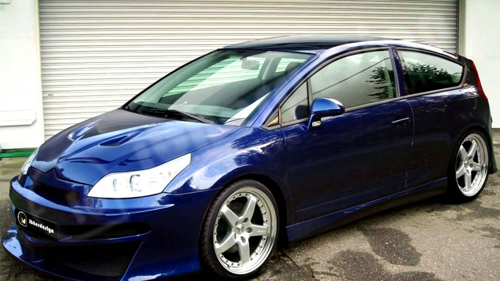 Citroen c4 купе stance