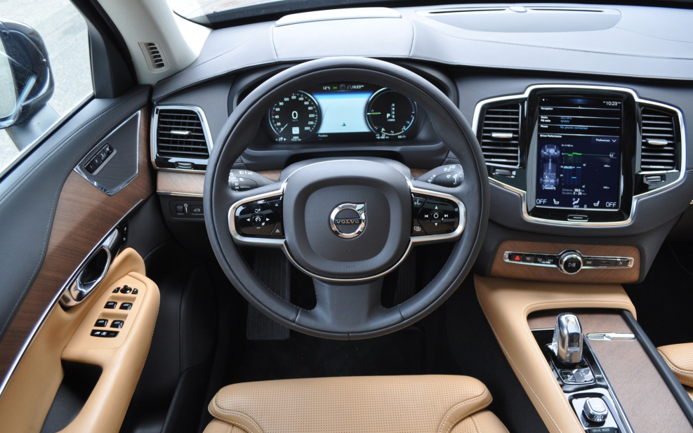 Новый Вольво xc90 салон