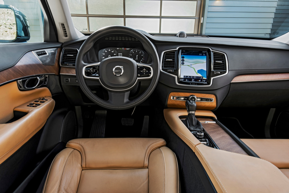Новый Вольво xc90 салон