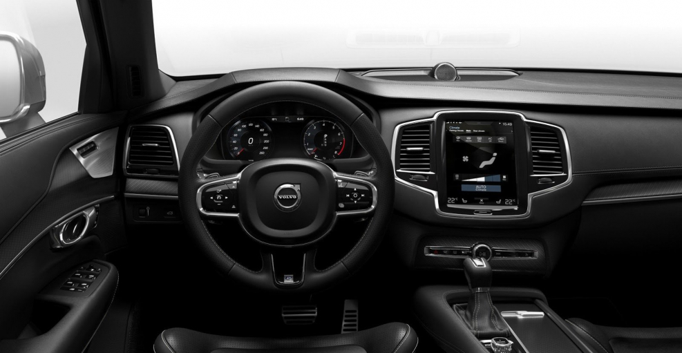 Volvo xc90 r Design 2020 интерьер
