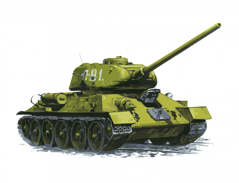 Советский танк т 34 рисунок