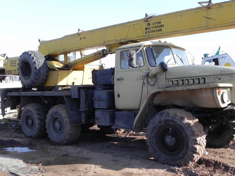Кран кс3574 Урал Ивановец
