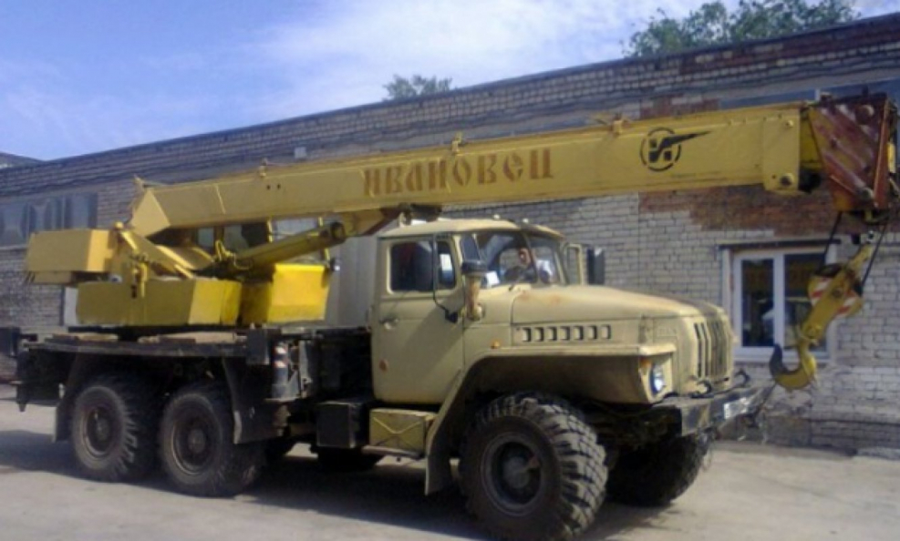 Кран кс3574 Урал Ивановец