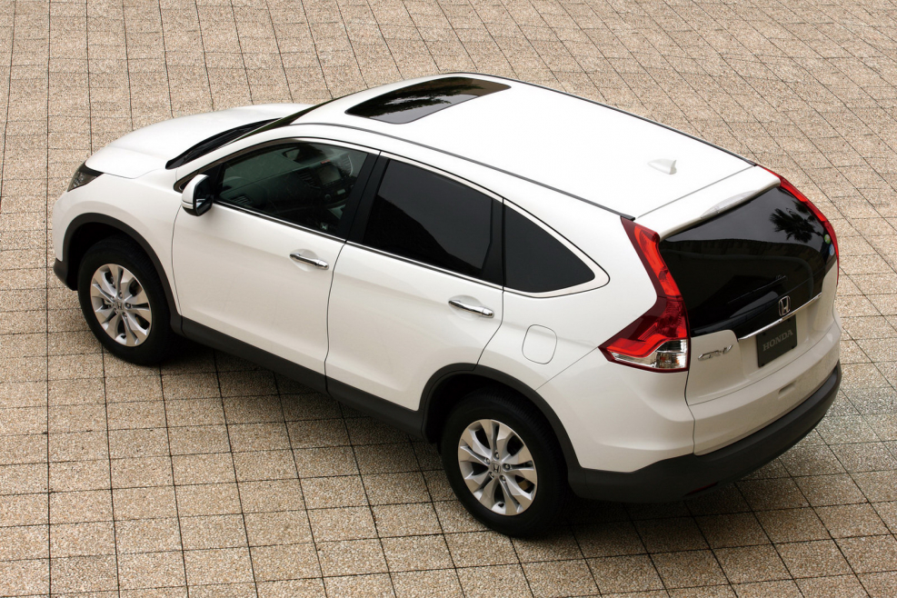Honda CR-V вид сверху