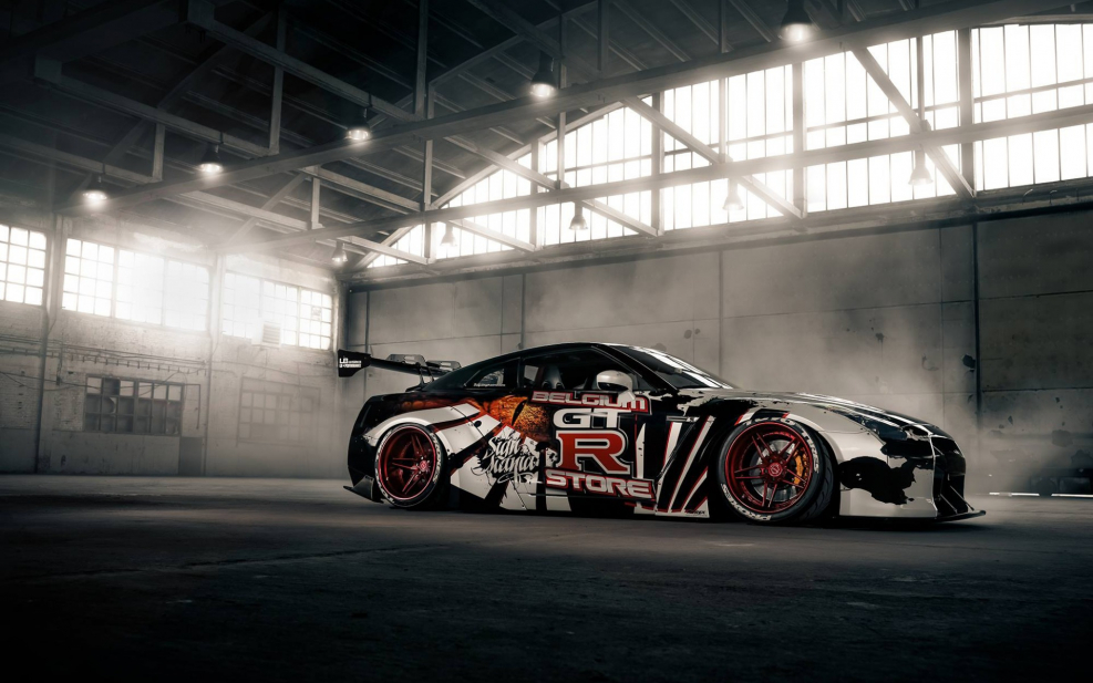 Nissan GTR тюнингованный