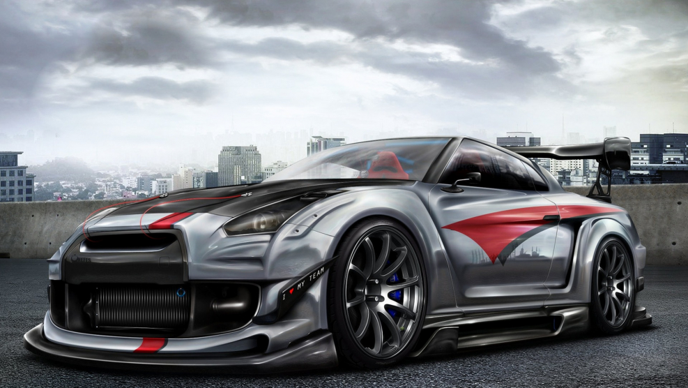 Nissan GTR r35 обои