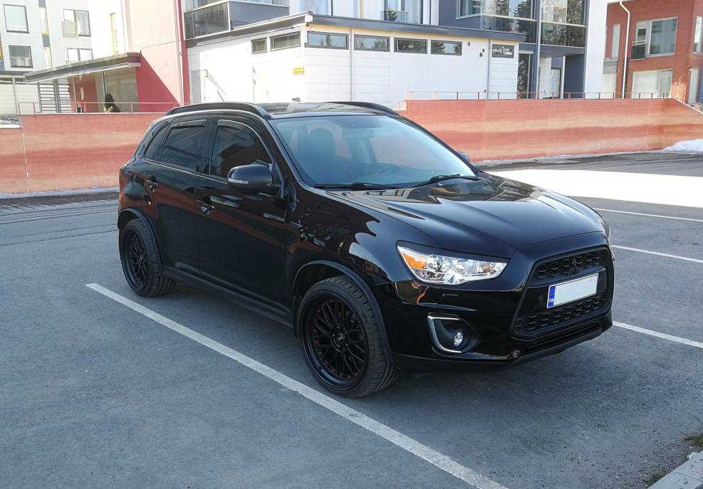 Mitsubishi ASX 2014 спортивный бампер