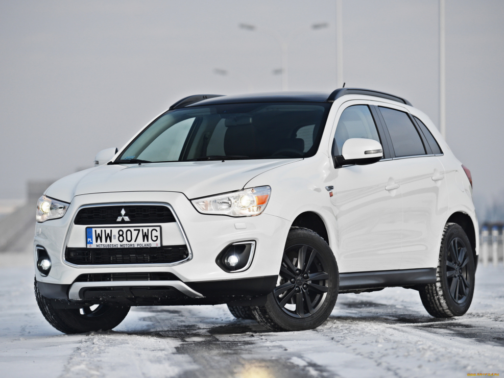 Mitsubishi ASX на 17 белых дисках