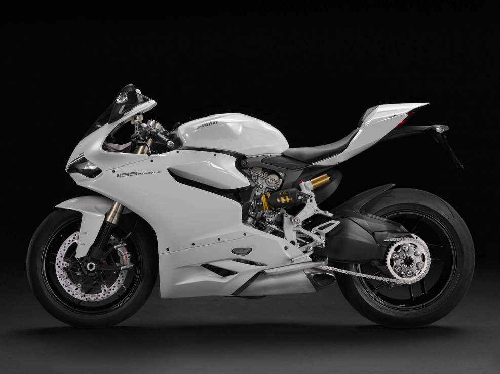 Ducati 1199 Panigale белый