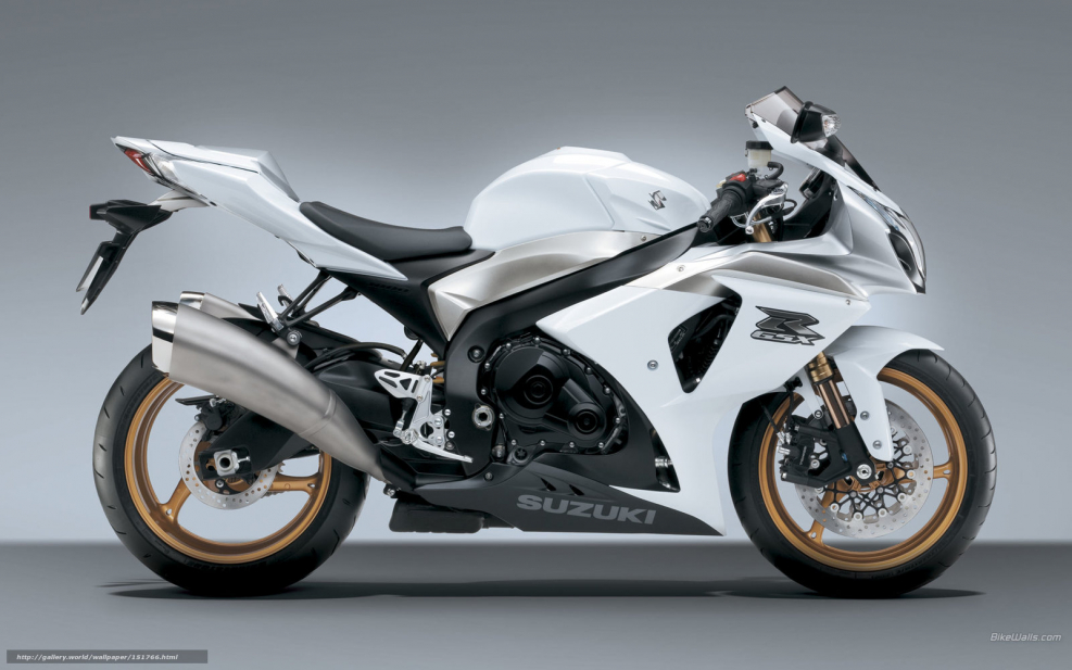 Suzuki GSX-R 1000 белый