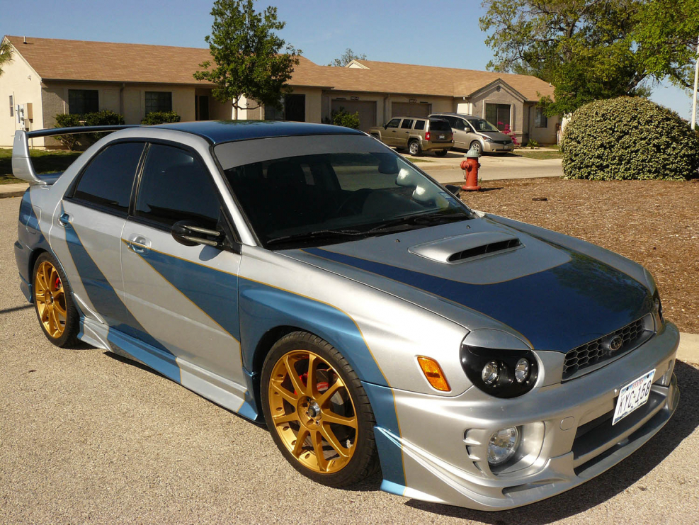 Субару Импреза WRX 2002 года