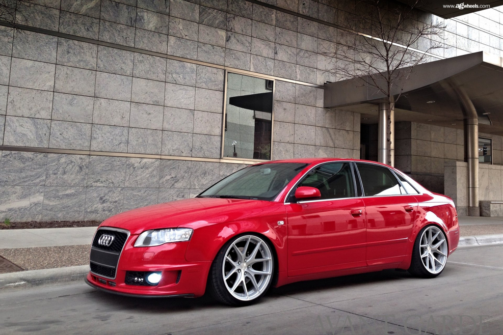 Audi a4 Red