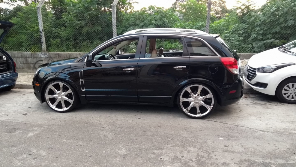 Opel Antara 2014 Black Tuning