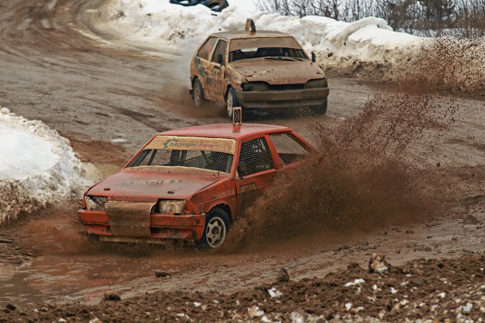 Автокросс рисунок