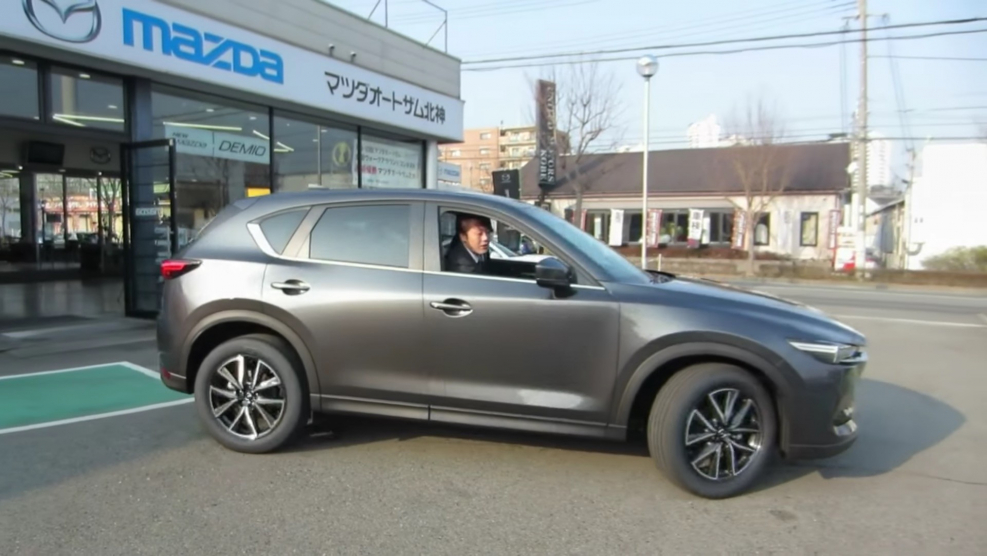 Machine Grey Mazda CX 5