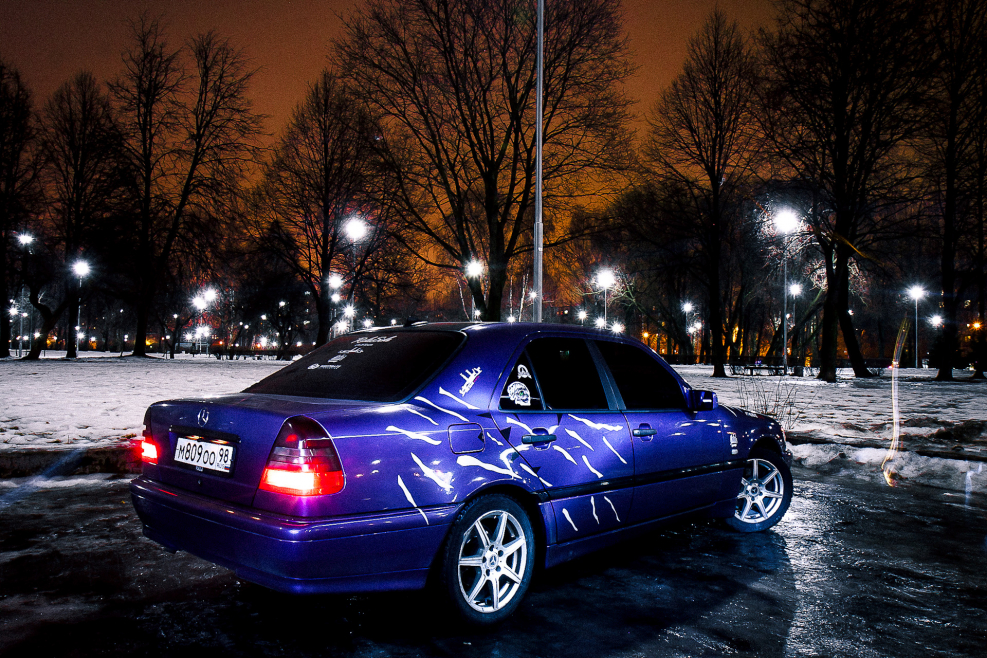Mercedes w202 Night