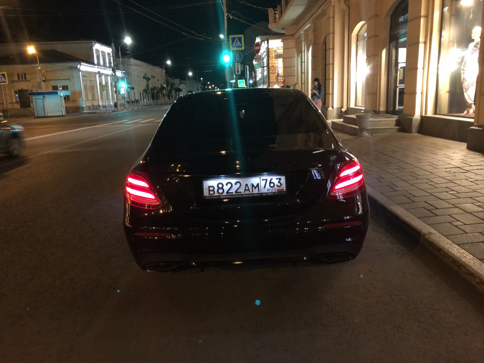 Дубай ночью мерседесов