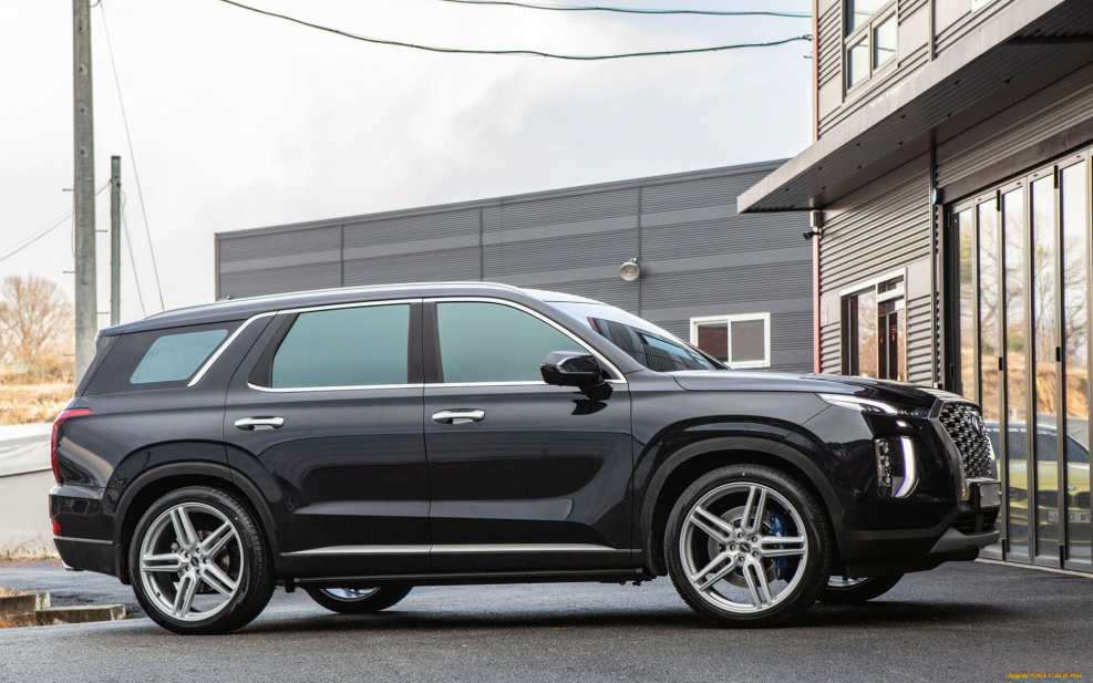 Palisade Hyundai черный