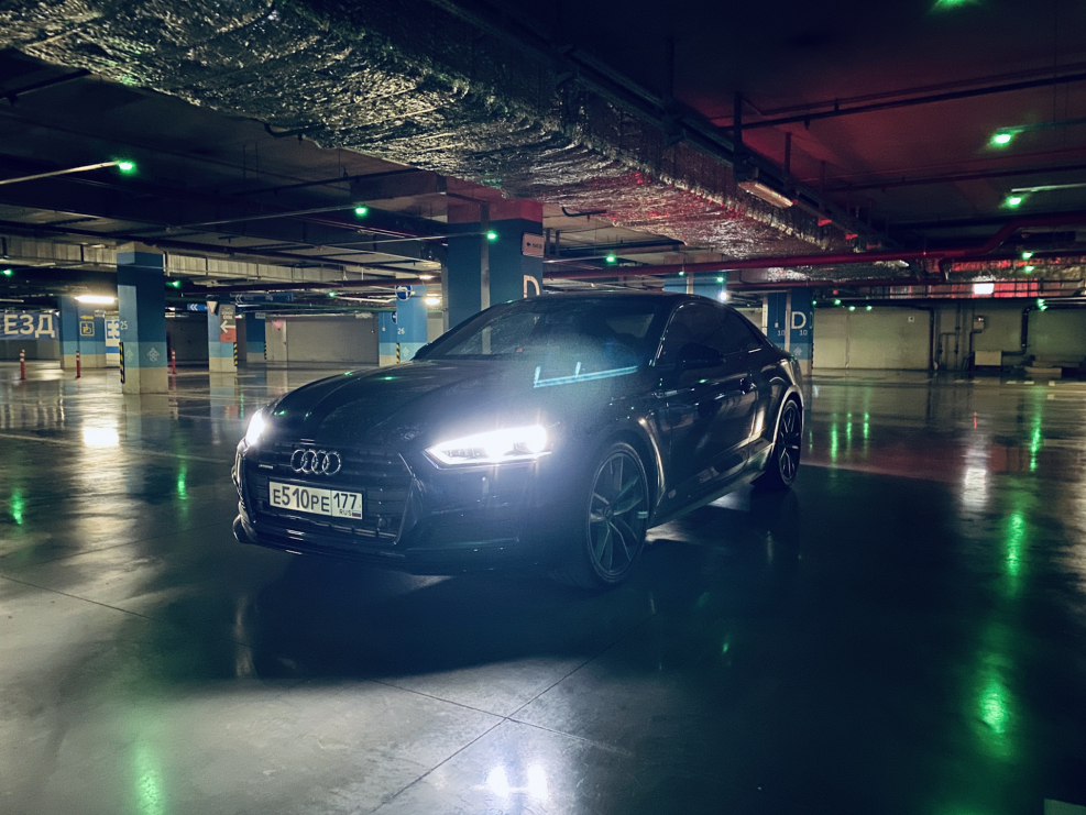Audi a6 парковка