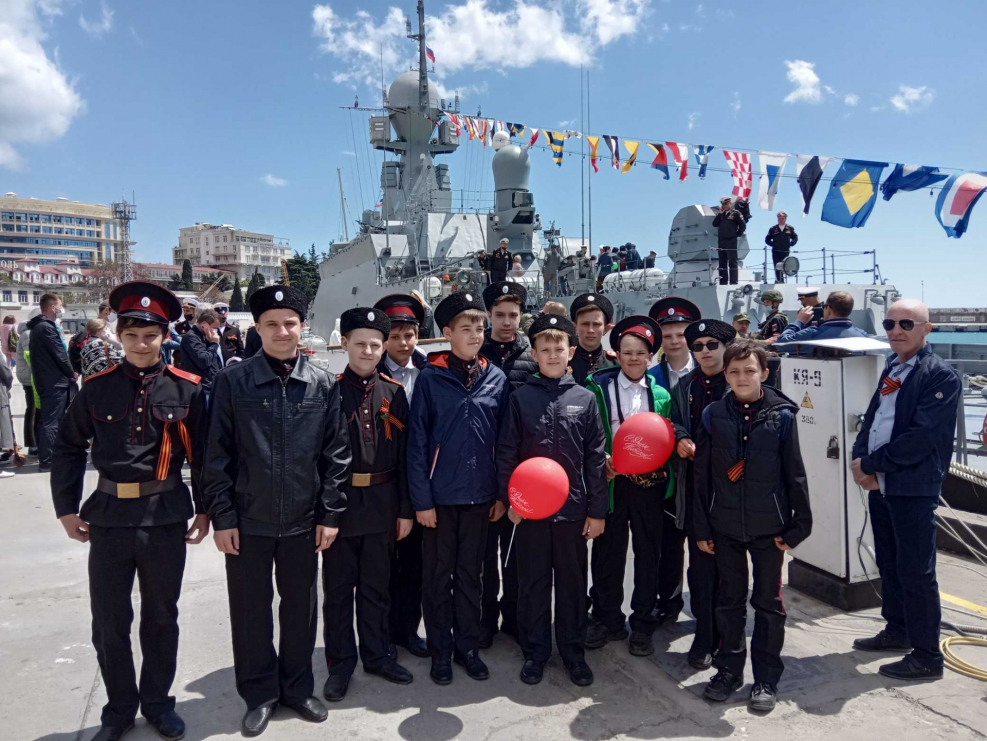 Корабль Черноморского флота «Вышний Волочек»