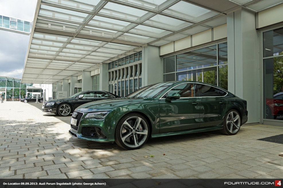 Verdant Green Audi RS