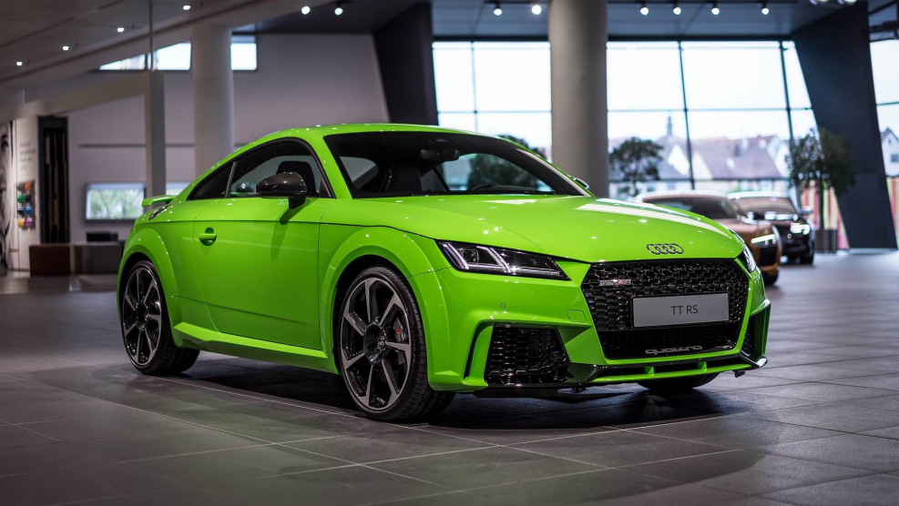 Audi a7 темно зеленый
