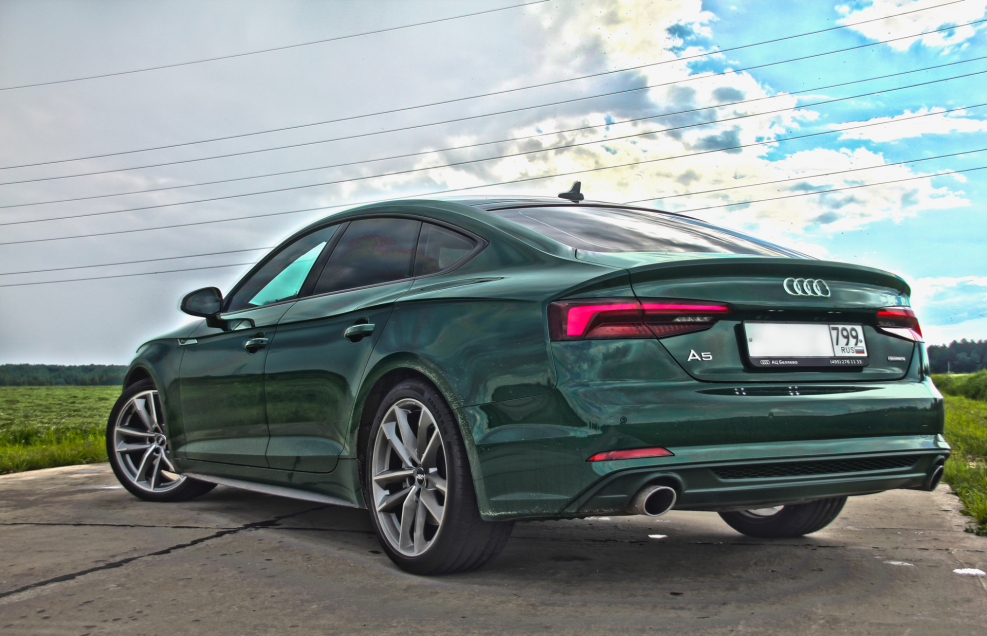 Audi TT 8s Green