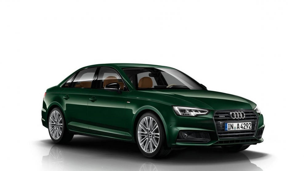 Audi a4 Goodwood Green