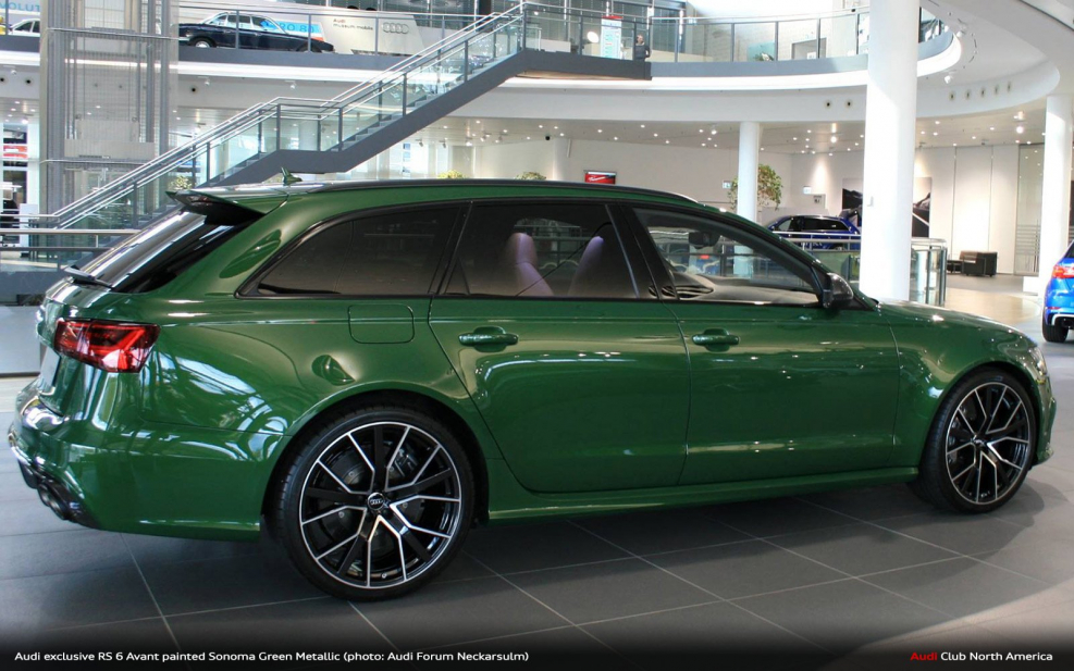 Audi rs6 Green