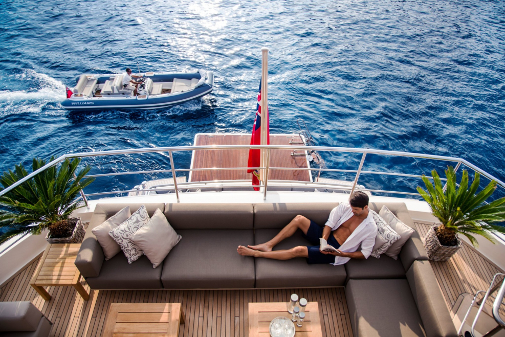 Princess 40m на Карибах