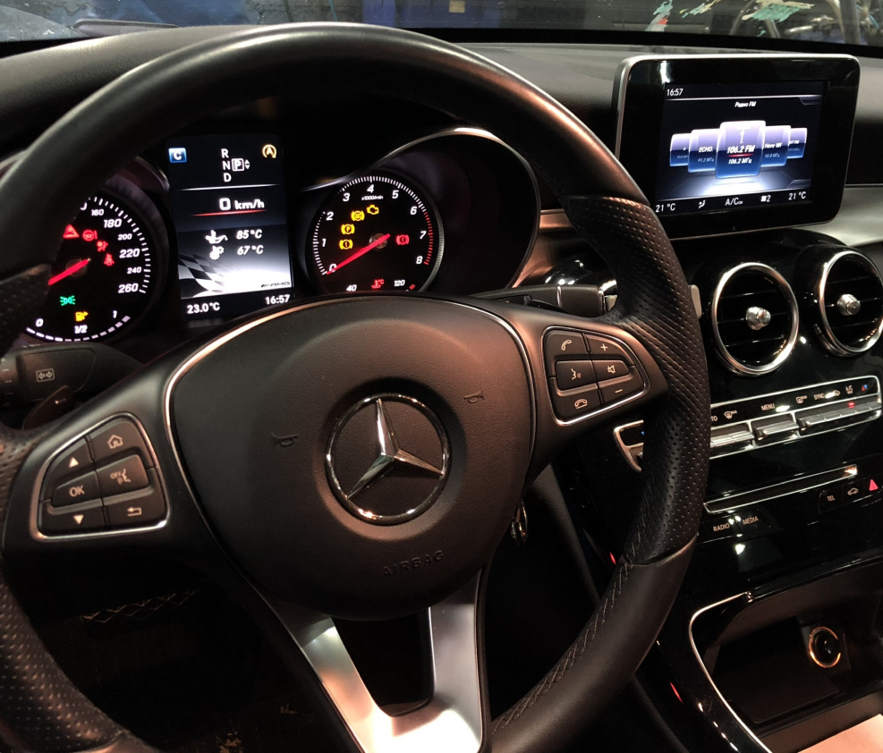 Мерседес w205 панель