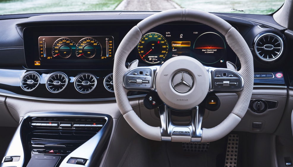 Mercedes gt 63 s руль