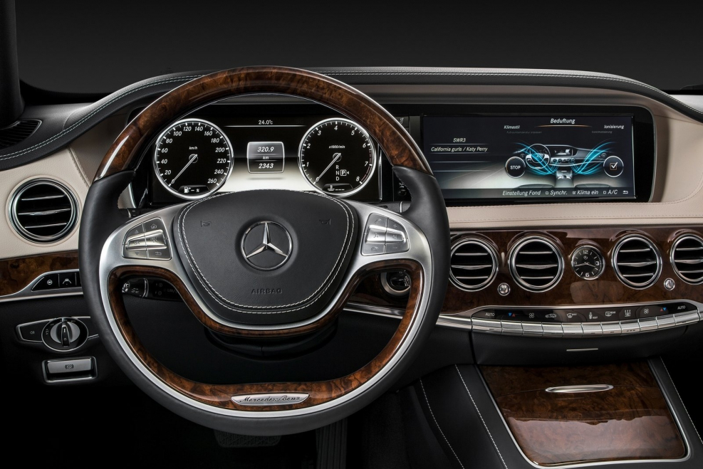 Mercedes s500 w222 салон