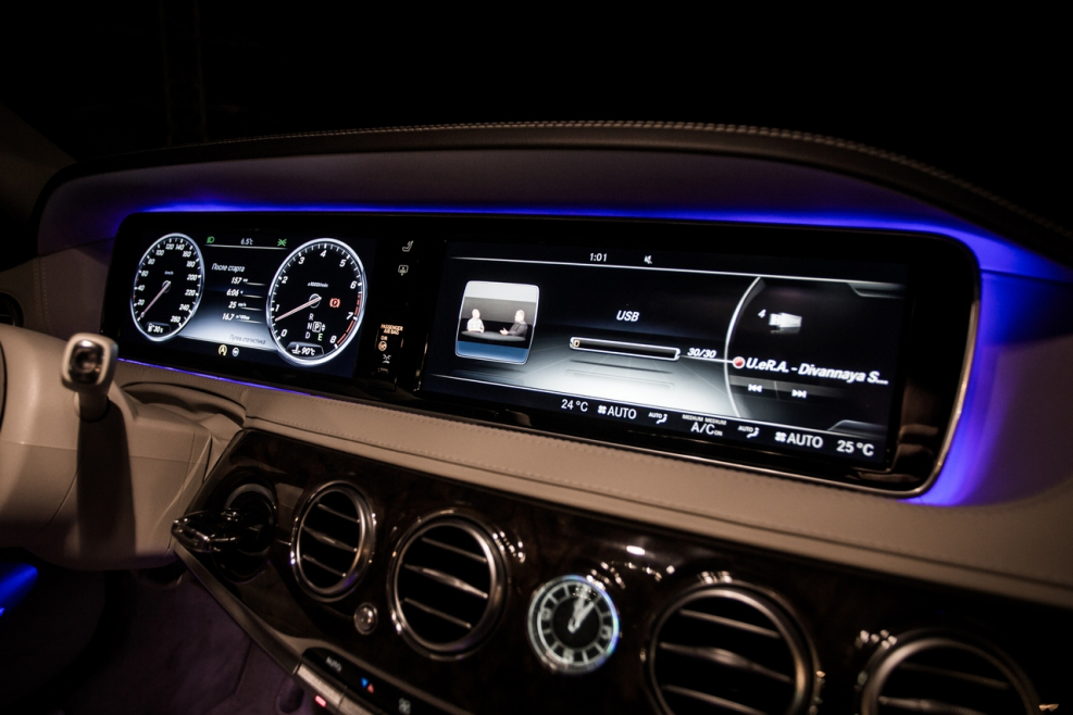 Приборная панель Mercedes s class 2020