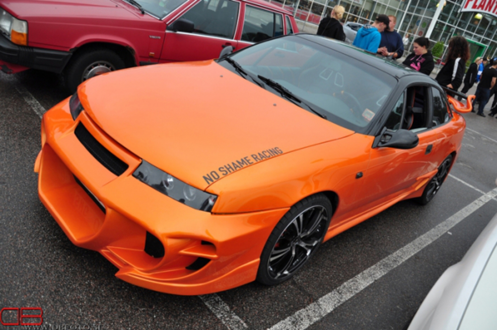 Opel Calibra Tuning Orange
