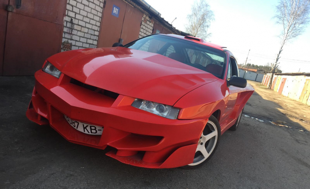 Opel Calibra Tuning Red