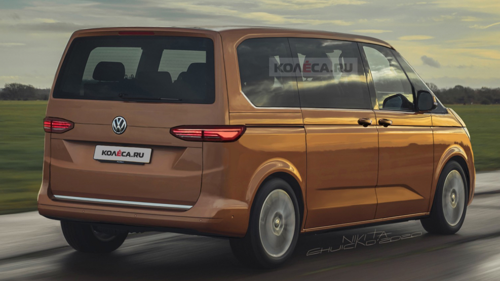 Новый Volkswagen Multivan t7