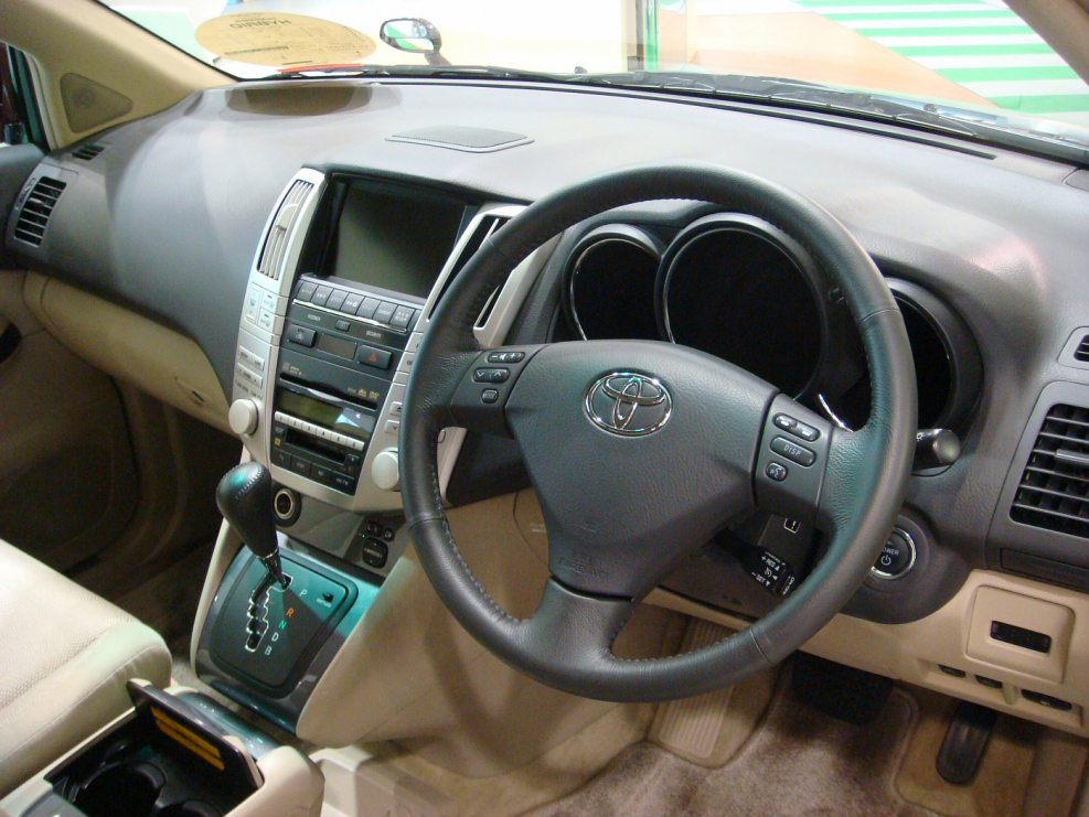 Салон Toyota Harrier 2003 года