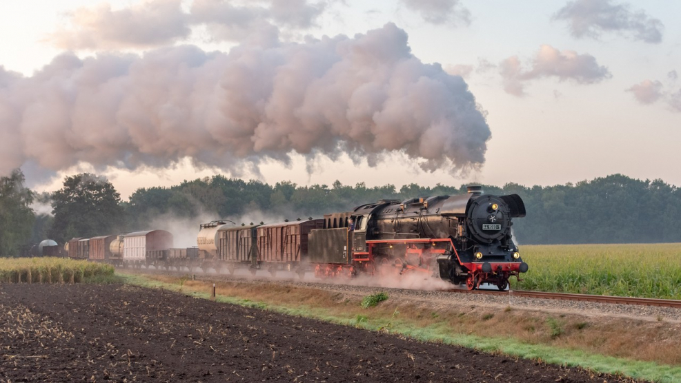 Парового Локомотива “Steam Wagon”
