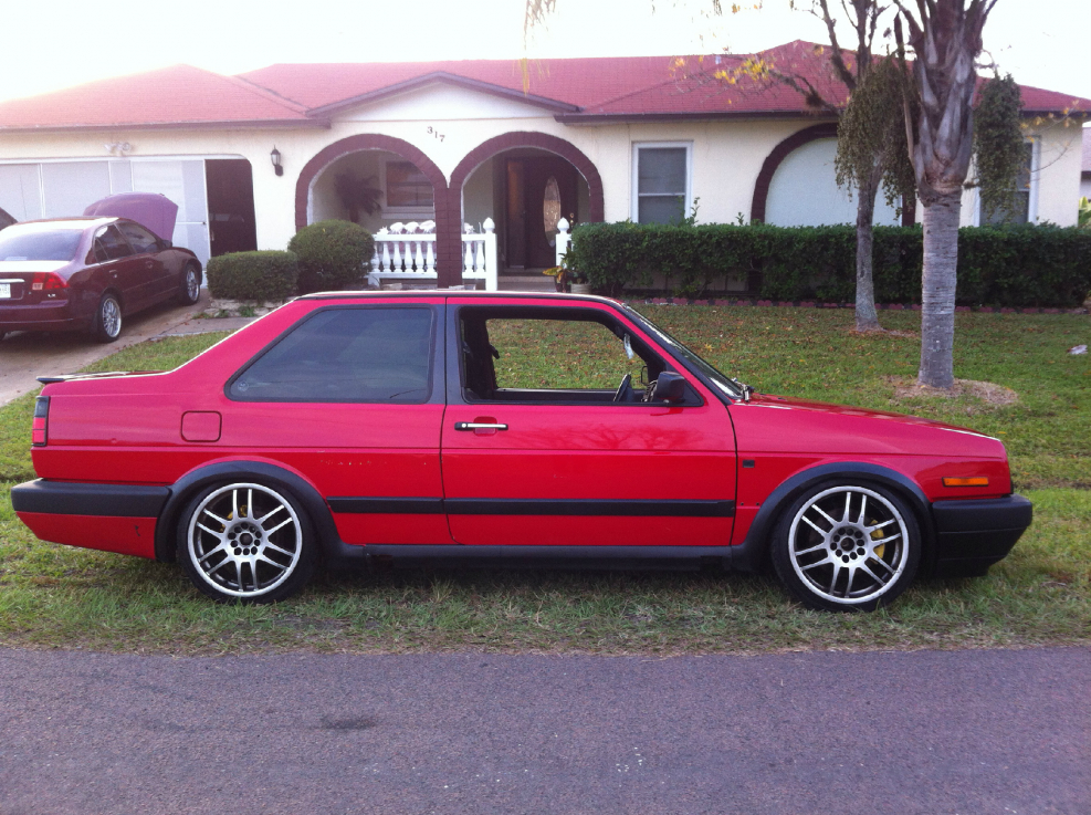 VW Jetta mk2 stance