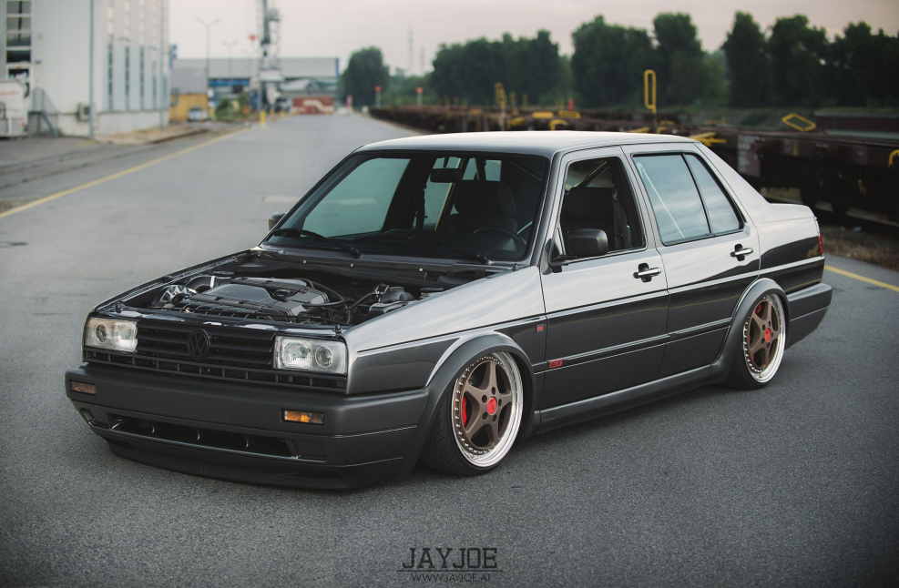 Volkswagen Jetta mk2 stance